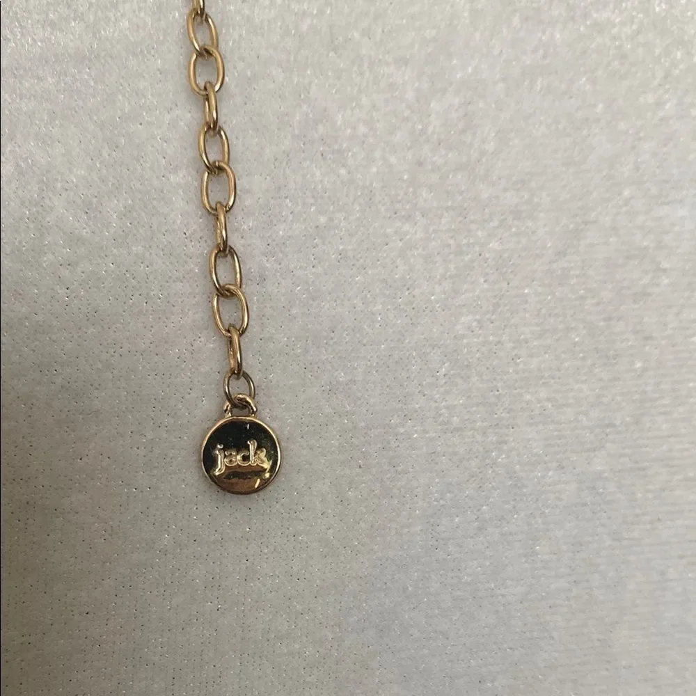 Bella & Jack Elegant Gold Pendant Long Layer Necklace